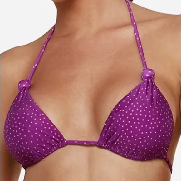 NWT ViX Paula Hermanny Mia Bikini Top - Size L - Picture 1 of 10